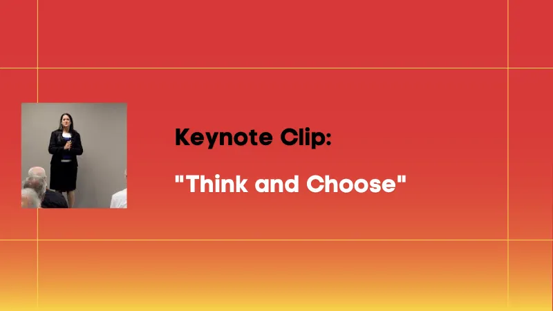 Featured Media thumbnail - Think and Choose - Mindy Gibbins-Klein